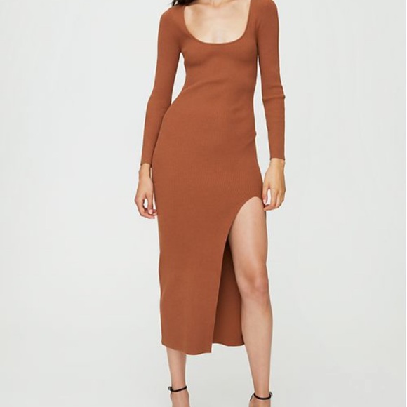 Aritzia Wilfred Maeve dress BLACK - Picture 2 of 6